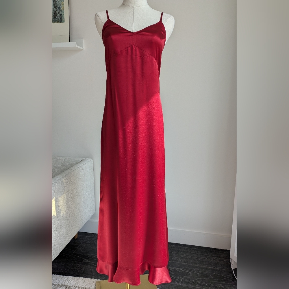 Reformation Slip Silk Dress